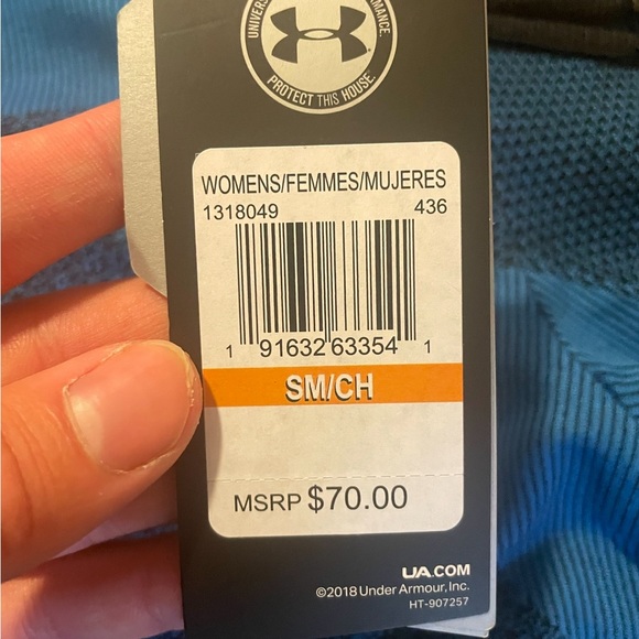 Under Armour Women's TOP Vanish Seamless Layer Long Sleeve UA 1318049 436 - Picture 2 of 6